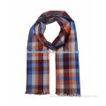 scarf manufacture wholesale checked printed chiffon pashmina shawl scarf plaid